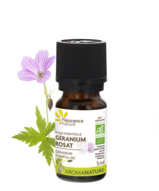 Geranium Essential Oil by Fleurance