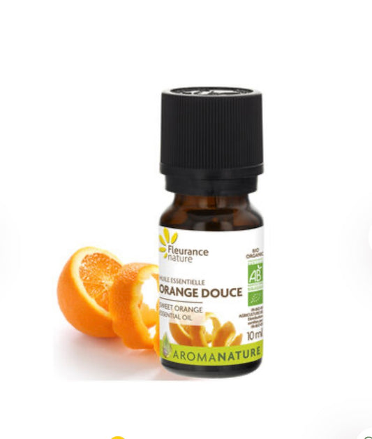 Sweet Orange Essential Oil by Fleurance