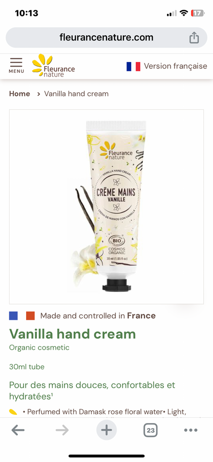 Hand Cream by Fleurance