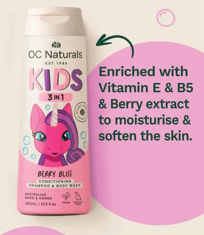 Naturals Conditioning Shampoo & Body Wash for Kids