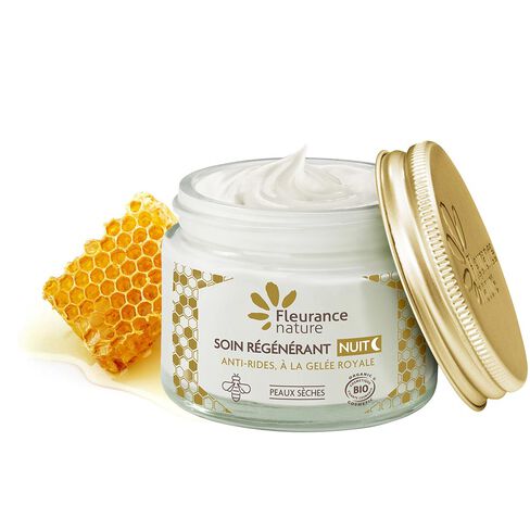 Regenerating Night Cream with Royal Jelly by Fleurance