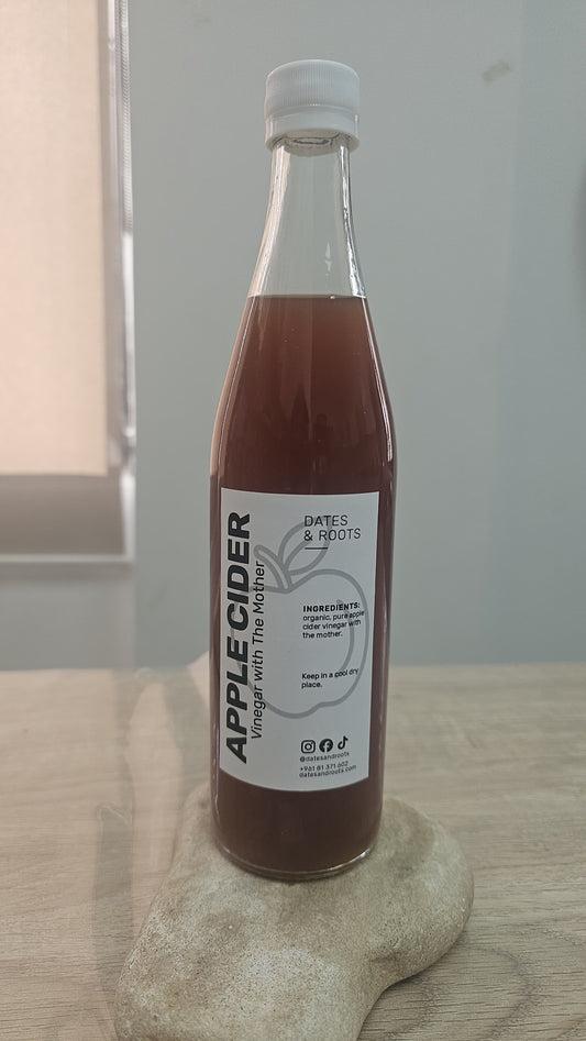ACV Apple Cider Vinegar with The Mother by Dates and Roots