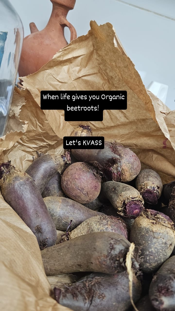 Beet kvass by Dates and Roots