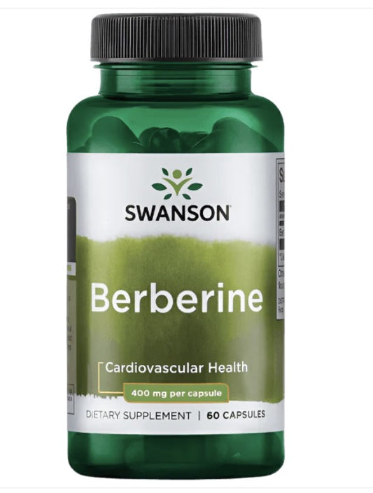 Berberine - 400 mg 60 Capsules