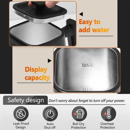 Precise Temperature Gooseneck Electric Kettle K08