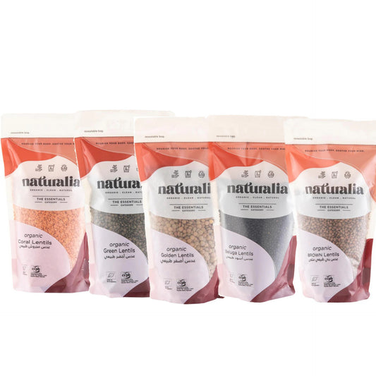 Lentils by Naturalia - Various Types