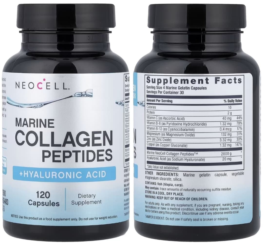 Marine Collagen 120 capsules - NEOCELL.