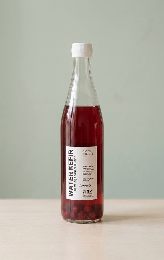 Organic Naturally Carbonated Water Kefir – Fruity Refresh Base