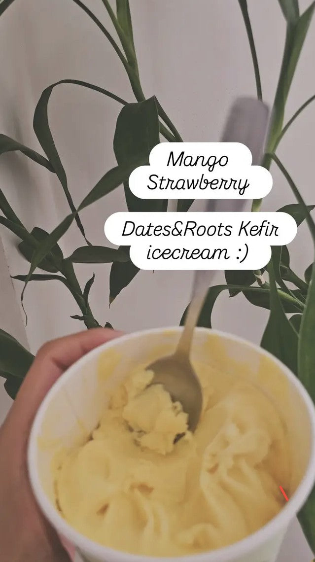Ice cream milk kefir by dates&roots