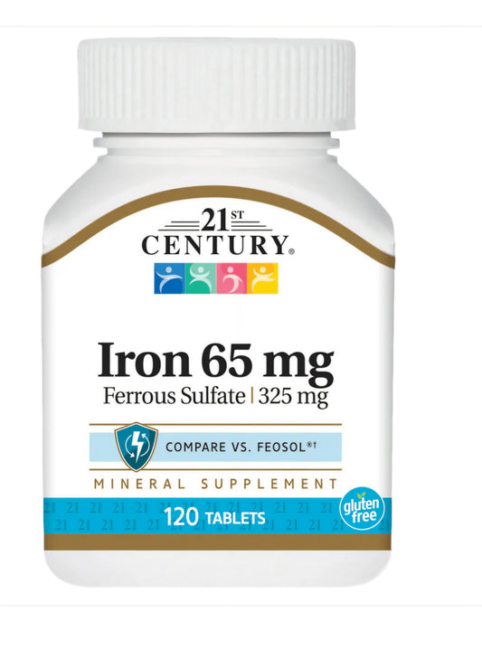 Iron 65mg 21st century