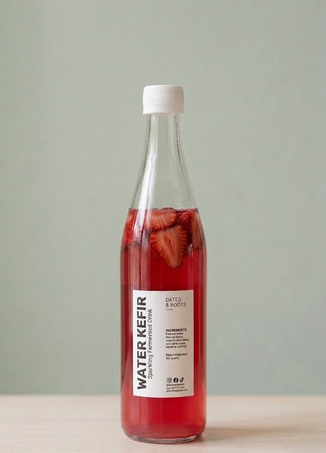 Organic Naturally Carbonated Water Kefir – Fruity Refresh Base