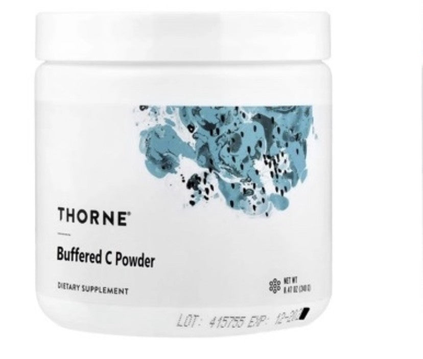 Vitamin C powder 42' - Thorne (Buffered)