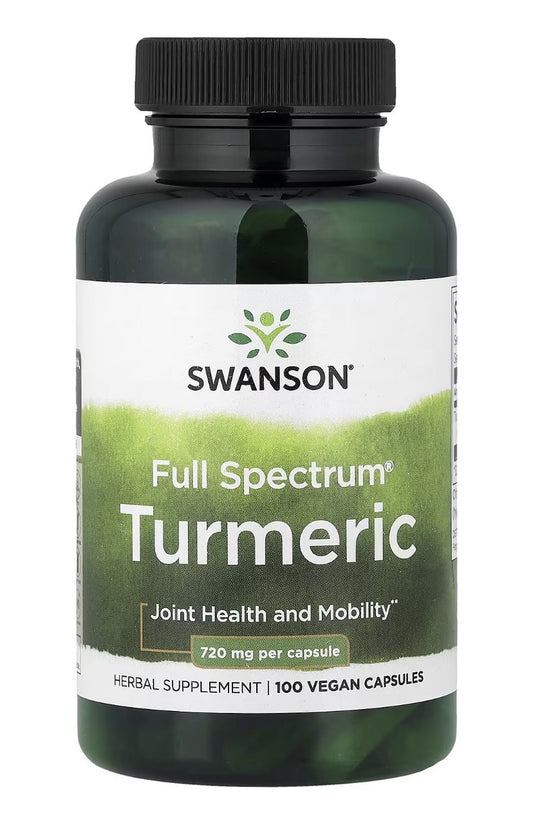 Turmeric 720mg 100' - Swanson