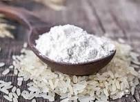 Organic white rice flour